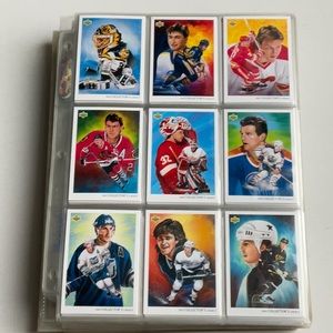 1992 Upper Deck Hockey collector cards
